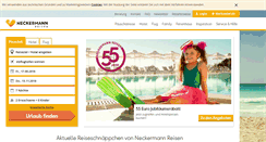 Desktop Screenshot of neckermann-reisen.de